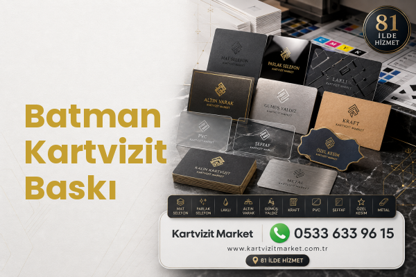 Batman Kartvizit Baskı