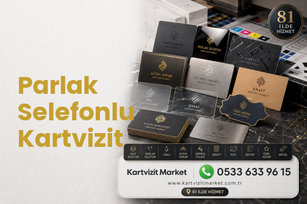 Parlak Selefonlu Kartvizit